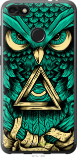 Силіконовий чехол Сова Арт-тату для Huawei Nova Lite 2017 - 3971u-1400 изображение 