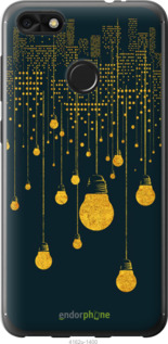 Силиконовый чехол Иллюстрация ночного города для Huawei Nova Lite 2017 - 4162u-1400 изображение 