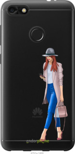2D пластиковий чехол Дівчинка 1 для Huawei Nova Lite 2017 - 4751t-1400 изображение 