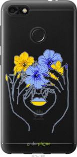 Силіконовий чехол Дівчина v4 для Huawei Nova Lite 2017 - 5276u-1400 изображение 