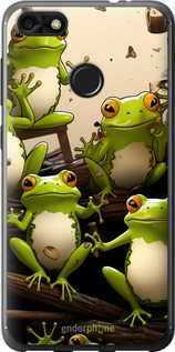 Силіконовий чехол Жабки для Huawei Nova Lite 2017 - 5656u-1400 изображение 