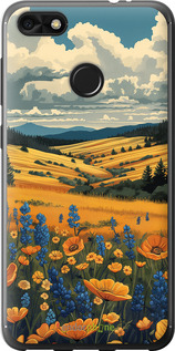 2D пластиковый чехол Украинское поле для Huawei Nova Lite 2017 - 6082t-1400 изображение 