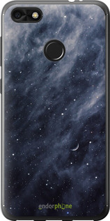 2D пластиковый чехол Голубые облака, Голубая луна для Huawei Nova Lite 2017 - 6398t-1400 изображение 