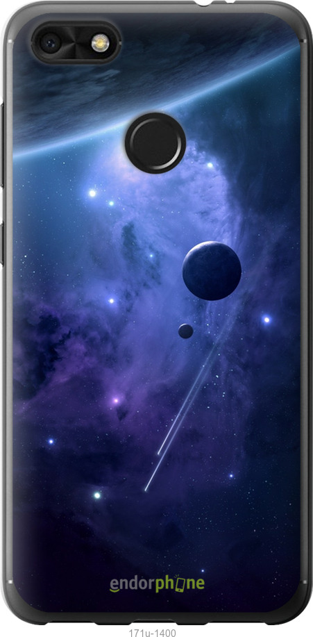 2D пластиковый чехол Планеты в синем космосе для Huawei Nova Lite 2017 - 171t-1400 изображение 