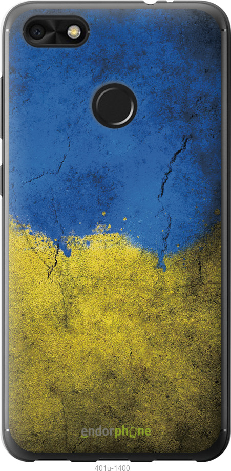 Силиконовый чехол Флаг Украины 2 для Huawei Nova Lite 2017 - 401u-1400 изображение 