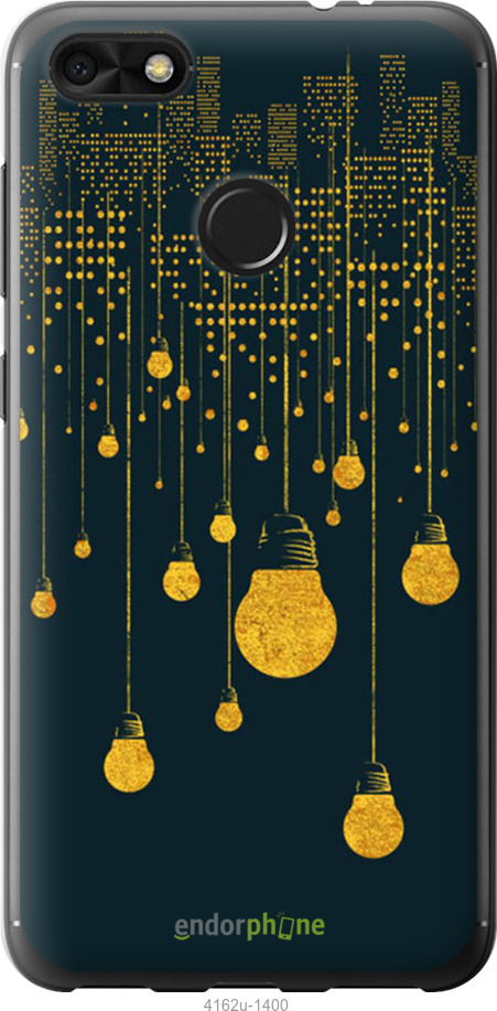 Силиконовый чехол Иллюстрация ночного города для Huawei Nova Lite 2017 - 4162u-1400 изображение 