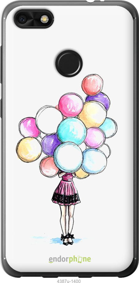Силиконовый чехол Шарики для Huawei Nova Lite 2017 - 4387u-1400 изображение 