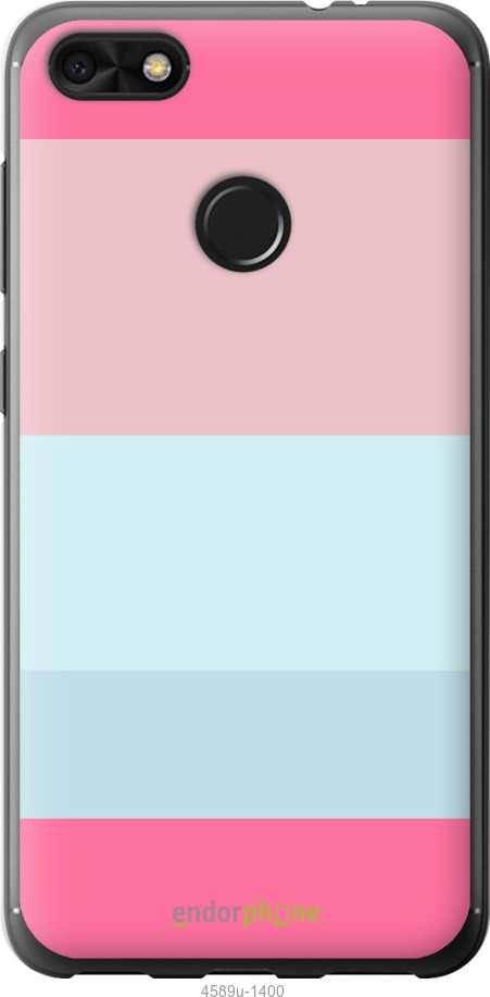 Силіконовий чехол Смуги1 для Huawei Nova Lite 2017 - 4589u-1400 изображение 
