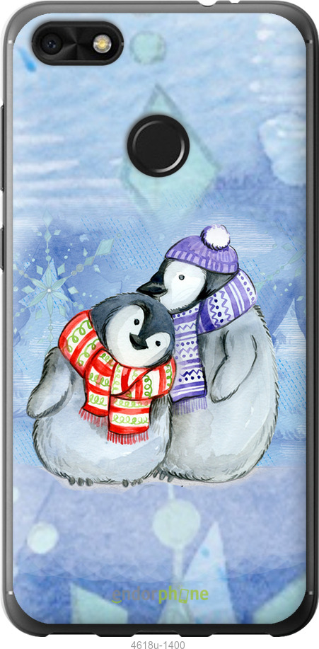 2D пластиковый чехол Новогодний 5 для Huawei Nova Lite 2017 - 4618t-1400 изображение 