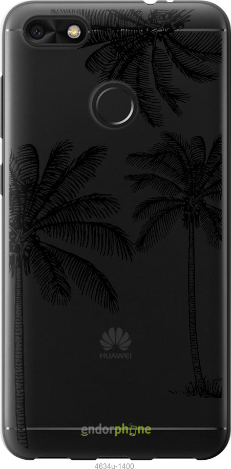 Силіконовий чехол Пальми1 для Huawei Nova Lite 2017 - 4634u-1400 изображение 