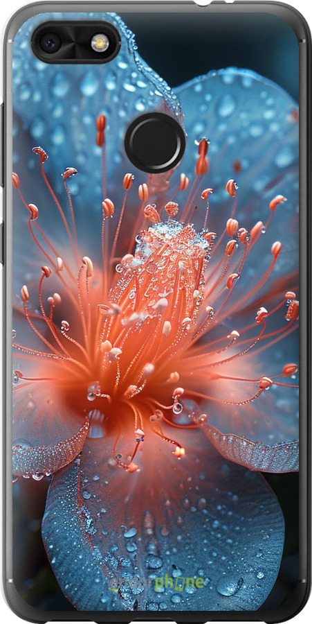 2D пластиковий чехол Роса на квітці для Huawei Nova Lite 2017 - 6039t-1400 изображение 