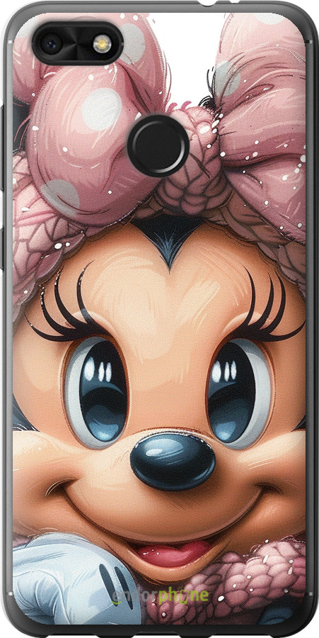 2D пластиковий чехол Мінні Маус з бантиком для Huawei Nova Lite 2017 - 6055t-1400 изображение 