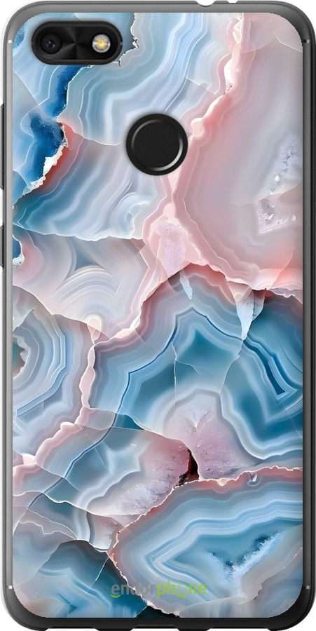 2D пластиковий чехол Мрамор для Huawei Nova Lite 2017 - 6306t-1400 изображение 