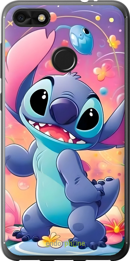 Силіконовий чехол Стич 2 для Huawei Nova Lite 2017 - 6371u-1400 изображение 