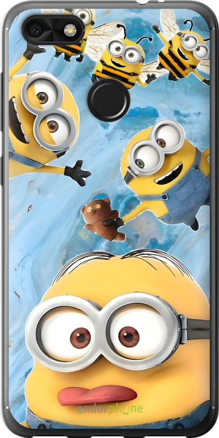 Силіконовий чехол Миньоны для Huawei Nova Lite 2017 - 6386u-1400 изображение 