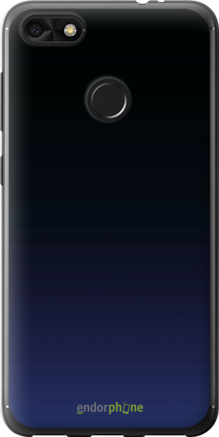 Силіконовий чехол Градієнт у темно-синьому стилі для Huawei Nova Lite 2017 - 6542u-1400 изображение 