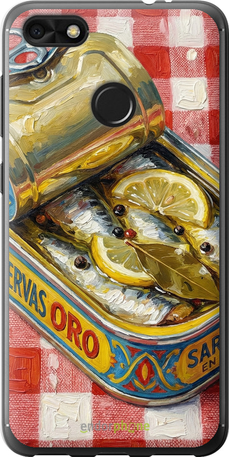 2D пластиковий чехол Vintage Sardine Tin Phone для Huawei Nova Lite 2017 - 6772t-1400 изображение 