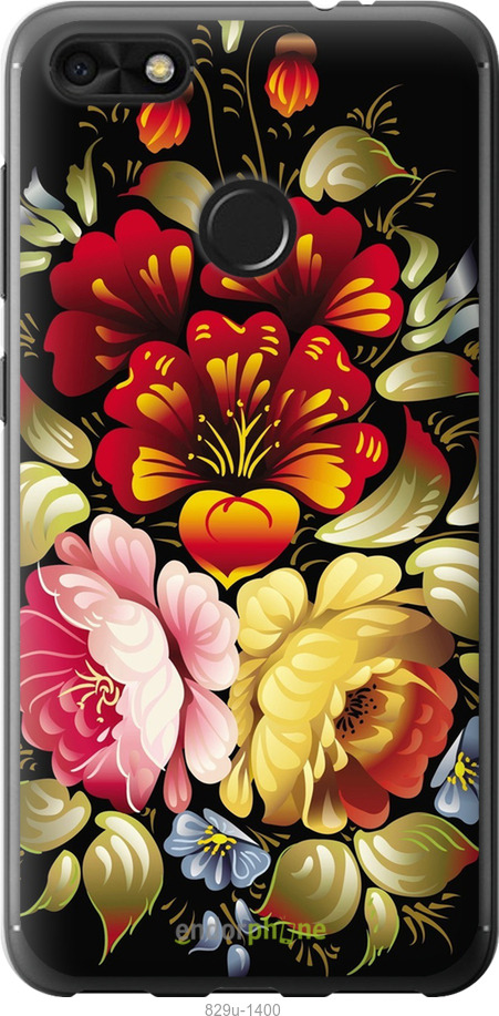 2D пластиковий чехол Хохлома 6 для Huawei Nova Lite 2017 - 829t-1400 изображение 