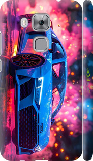 3D пластиковый матовый чехол Ауди для Huawei Nova Plus - 6286m-961 изображение 