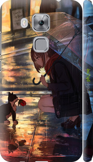 3D пластиковий матовий чехол Anime для Huawei Nova Plus - 6609m-961 изображение 