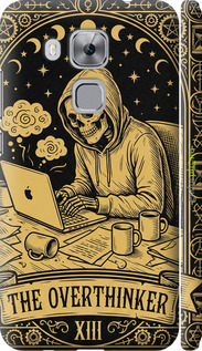 3D пластиковый матовый чехол The Overthinker для Huawei Nova Plus - 6774m-961 изображение 