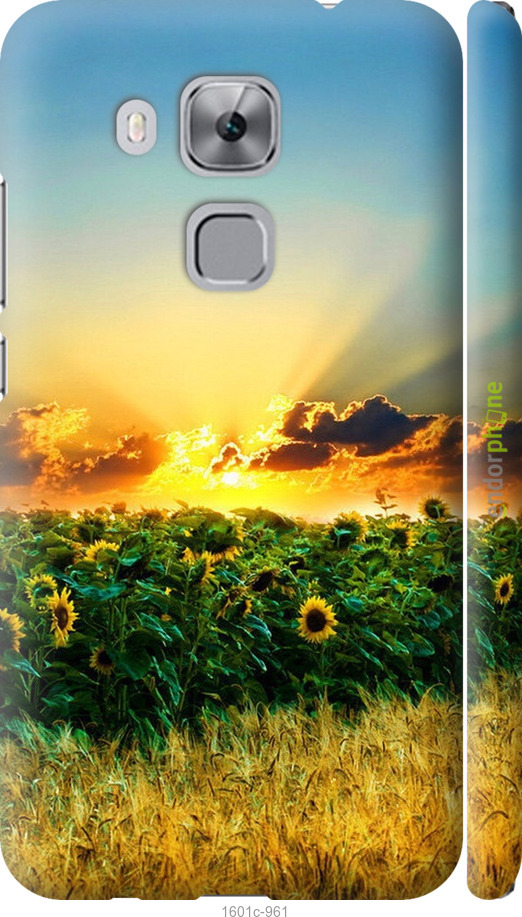 

3D пластиковий матовий чохол "Україна" для Huawei Nova Plus