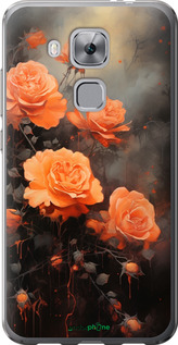 Силіконовий чехол Оранжеві троянди для Huawei Nova Plus - 5944u-961 изображение 