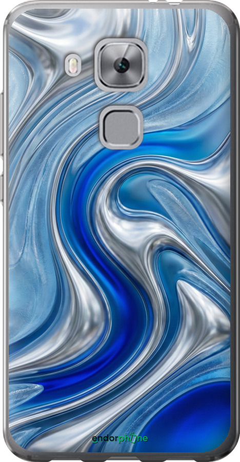 Силиконовый чехол Liquid Chrome для Huawei Nova Plus - 6781u-961 изображение 