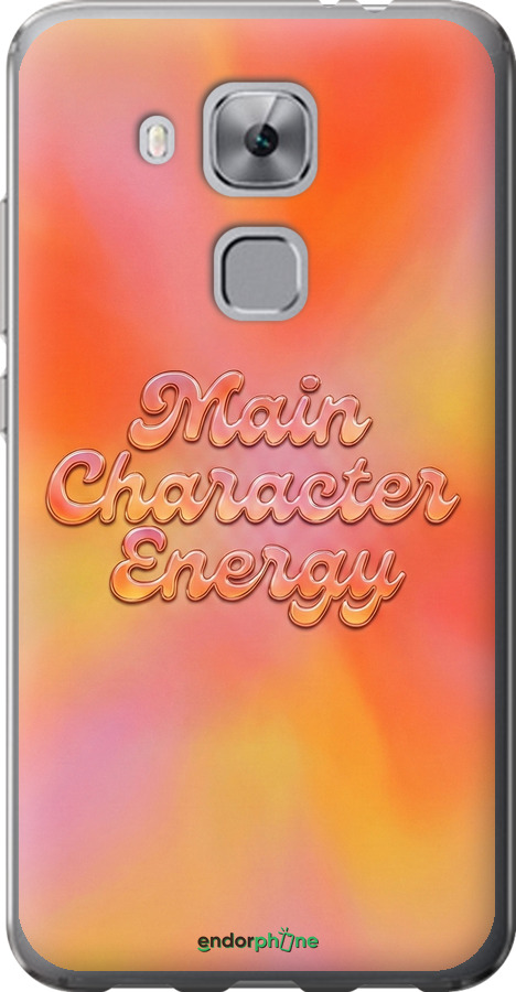 Силиконовый чехол Aura Gradient Main Character Energy Aesthetic Y2K для Huawei Nova Plus - 6783u-961 изображение 