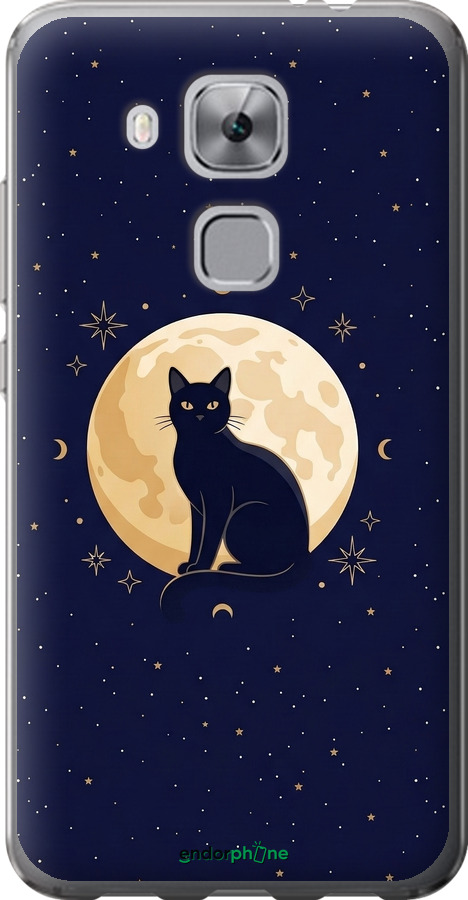 Силиконовый чехол Cute Cat Celestial/Witchy для Huawei Nova Plus - 6787u-961 изображение 