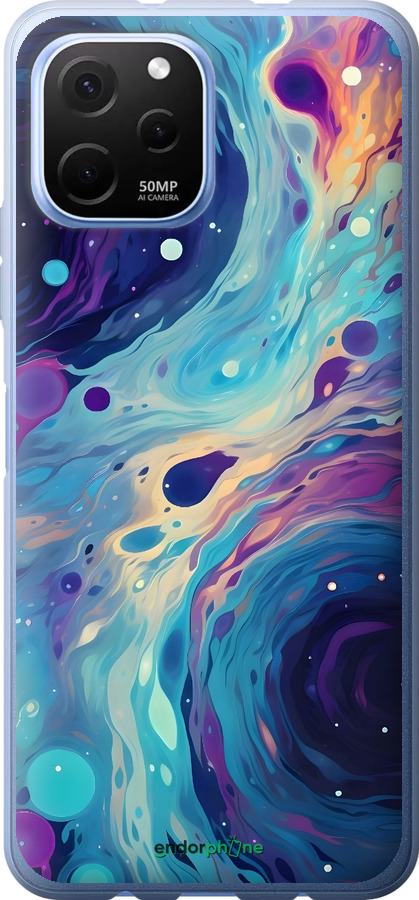 Силиконовый чехол Арт акварель для Huawei Nova Y61 - 6329u-2983 изображение 