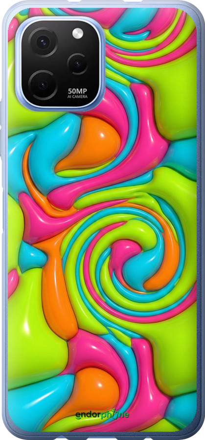 Силиконовый чехол Y2K Jelly Dream для Huawei Nova Y61 - 6780u-2983 изображение 
