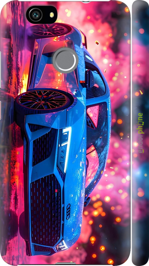 3D пластиковий матовий чехол Ауди для Huawei Nova - 6286m-439 изображение 