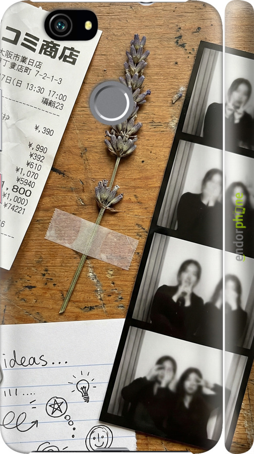 3D пластиковый матовый чехол Aesthetic Scrapbook Collage для Huawei Nova - 6773m-439 изображение 