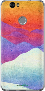 2D пластиковый чехол Горный закат для Huawei Nova - 6479t-439 изображение 