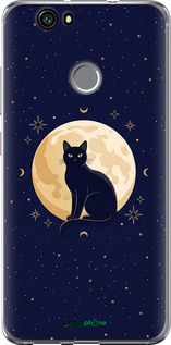2D пластиковый чехол Cute Cat Celestial/Witchy для Huawei Nova - 6787t-439 изображение 