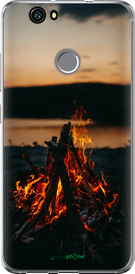 2D пластиковий чехол Вогонь для Huawei Nova - 6021t-439 изображение 
