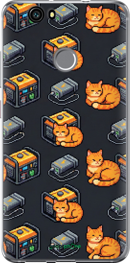 Силиконовый чехол Autonomous Zone для Huawei Nova - 6771u-439 изображение 