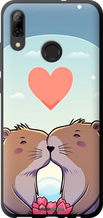 TPU чехол Капібара кохання для Huawei P Smart 2019 - 6027b-1634 изображение 