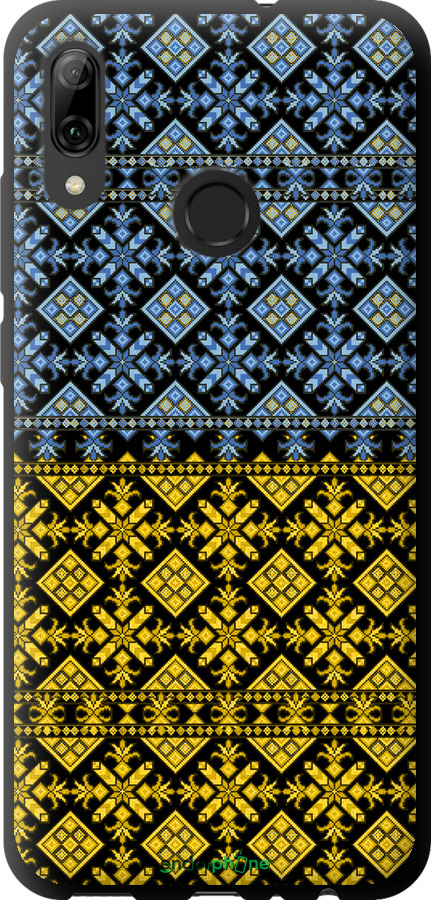 TPU чехол Жовто-блакитна вишиванка для Huawei P Smart 2019 - 1169b-1634 изображение 