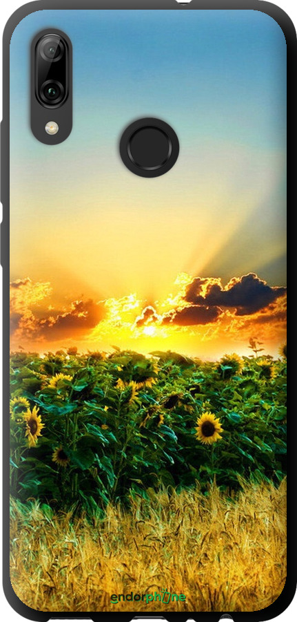 

TPU чорний чохол "Україна" для Huawei P Smart 2019