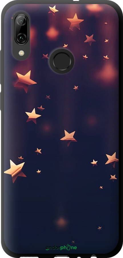 TPU чехол Падающие звезды для Huawei P Smart 2019 - 3974b-1634 изображение 
