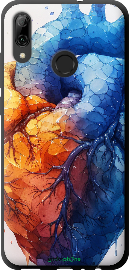 TPU чехол Арт-сердце для Huawei P Smart 2019 - 6034b-1634 изображение 