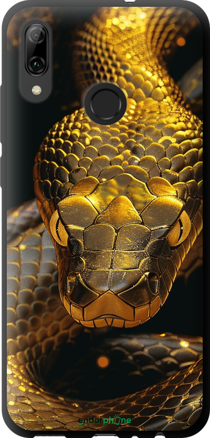 TPU чехол Golden snake для Huawei P Smart 2019 - 6072b-1634 изображение 