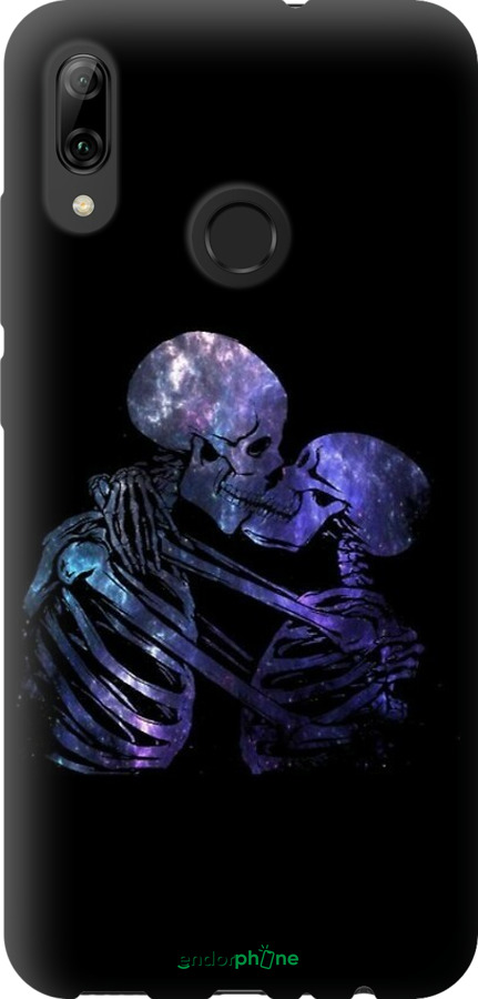 TPU чехол С изображением скелета для Huawei P Smart 2019 - 6537b-1634 изображение 