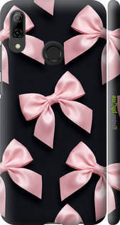 3D пластиковый матовый чехол 'Coquette Ribbons Dark Coquette' для Huawei P Smart 2019 изображение 1
