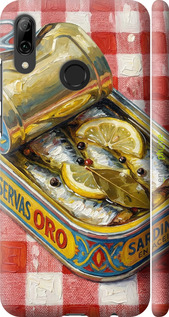 3D пластиковый матовый чехол 'Vintage Sardine Tin Phone' для Huawei P Smart 2019 изображение 7