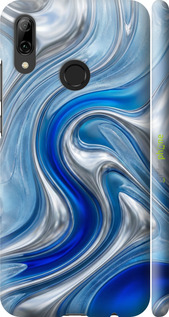 3D пластиковий матовий чехол Liquid Chrome для Huawei P Smart 2019 - 6781m-1634 изображение 