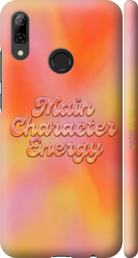 3D пластиковий матовий чехол Aura Gradient Main Character Energy Aesthetic Y2K для Huawei P Smart 2019 - 6783m-1634 изображение 