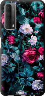 TPU чехол Сад и розы для Huawei P Smart 2021 - 6483b-2100 изображение 